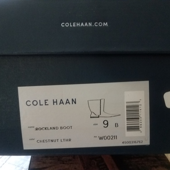 Cole Haan brown riding boots - Picture 3 of 10